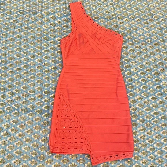 Herve leger hibiscus bandage dress size XS - Picture 2 of 10